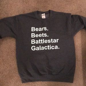 Dark Grey Office Sweater